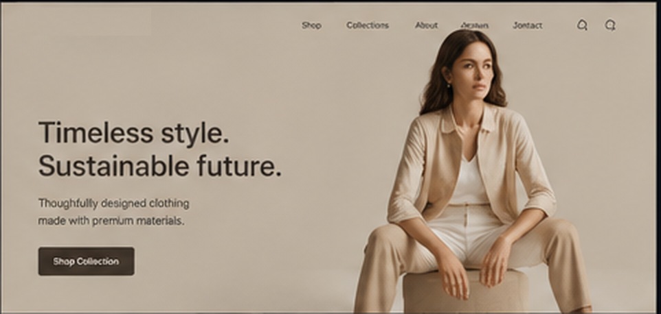 Unbranded e-shop preview