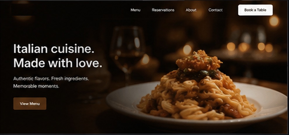 Unbranded landing page preview